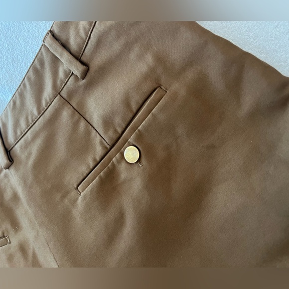 H&M shorts brown caramel tan with pockets women summer - Picture 4 of 9